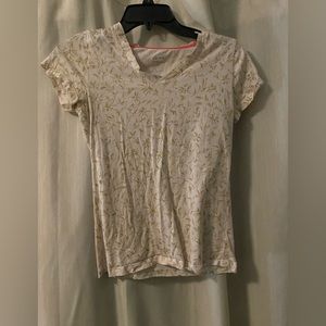 Cute Flower Patterned Top